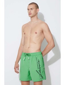 Plavkové šortky Lacoste zelená barva, MH2699-6XP