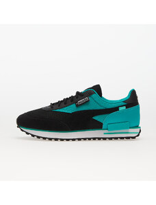 Puma MAPF1 Future Rider Puma Black-Spectra Green