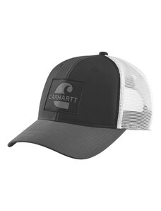 CARHARTT CANVAS MESH GRAPHIC CAP BLACK