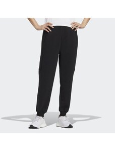 Adidas Wording Regular Fit Fleece Cuffed 9/10 Length Pants