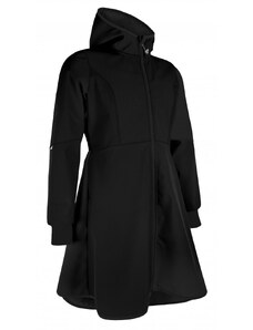 Unuo, Dámský softshellový kabát s fleecem Romantico, Černá