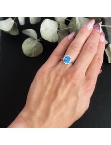 Pfleger Prsten s opálem modrý