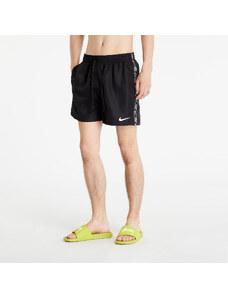 Pánské plavky Nike Logo Tape 5" Volley Short Black
