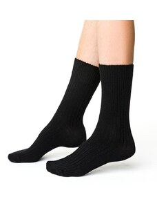 Steven Hřejivé ponožky Alpaka 044 černé s vlnou