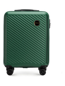 Kabinový kufr Wittchen, tmavozelený, ABS