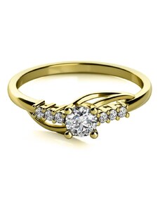Couple Luxur Zlatý dámský prsten Andros 6810640 Velikost prstenu: 54