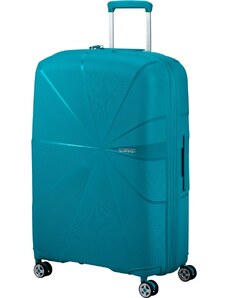 American Tourister Starvibe 77cm Spinner rozšiřitelný Modrý Verdigris