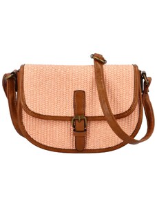 Firenze Trendová dámská crossbody Teola, oranžová