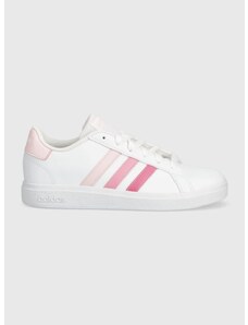 Dětské sneakers boty adidas GRAND COURT 2.0 K bílá barva