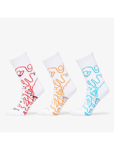 Pánské ponožky Footshop The Bubble Socks 3-Pack Multicolor