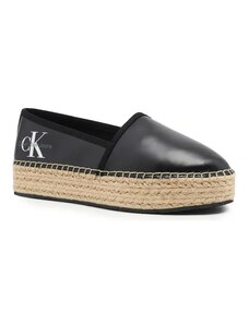 CALVIN KLEIN JEANS Espadrilky FLATFORM