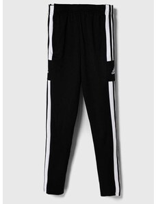 Kalhoty adidas SQ21 TR PNT Y GK9553 černá barva, hladké