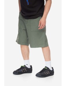 Bavlněné šortky Carhartt WIP zelená barva, I031506-DOLLARGREE