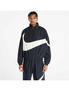 Pánská bunda Nike Swoosh Woven Jacket Black/ Coconut Milk/ Black