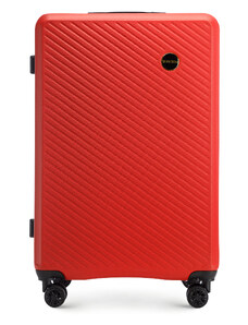 Velký kufr Wittchen, červená, ABS
