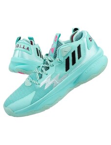 Basketbalové boty Adidas Dame 8 blankytné