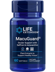 Life Extension MacuGuard Ocular Support with Astaxanthin 60 ks, gelové tablety