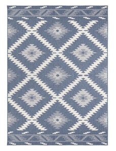 NORTHRUGS - Hanse Home koberce Kusový koberec Twin Supreme 103430 Malibu blue creme – na ven i na doma - 80x150 cm