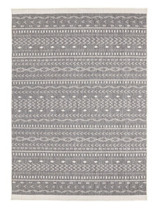 NORTHRUGS - Hanse Home koberce Kusový koberec Twin Supreme 103437 Kuba grey creme – na ven i na doma - 80x250 cm
