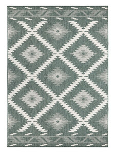 NORTHRUGS - Hanse Home koberce Kusový koberec Twin Supreme 103431 Malibu green creme – na ven i na doma - 80x150 cm