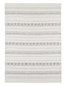 NORTHRUGS - Hanse Home koberce Kusový koberec Twin Supreme 103753 Bahamas Grey/Cream – na ven i na doma - 80x150 cm