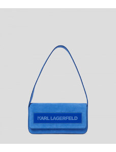 KABELKA KARL LAGERFELD K/ESSENTIAL K MD FLAP SHB SUED