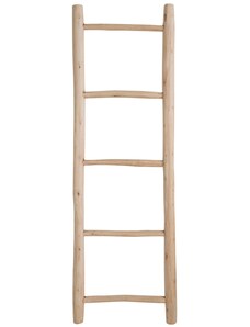 Nordic Living Teakový dekorativní žebřík Kader 150 cm