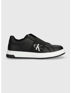 Dětské sneakers boty Calvin Klein Jeans černá barva