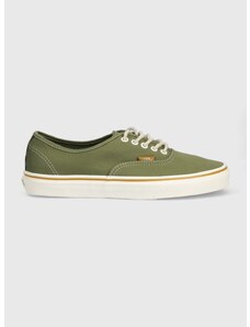 Tenisky Vans Authentic pánské, zelená barva, VN0009PVZBF1