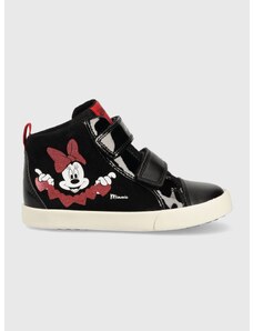 Dětské sneakers boty Geox x Disney černá barva