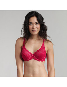 PLAYTEX FLOWER ELEGANCE - UNDERWIRE BRA - Women's bra with bones - dark red