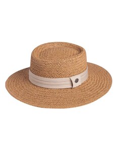 Karfil Letní slaměný klobouk s širší krempou