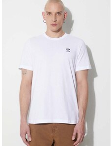 Bavlněné tričko adidas Originals bílá barva, s aplikací, IA4872-WHITE