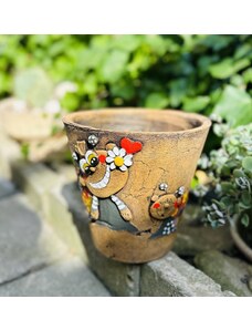 Keramika Javorník Květináč - šneci