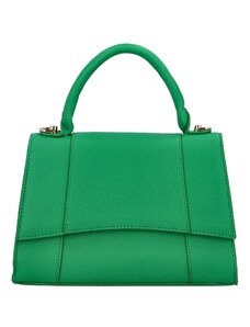 MaxFly Elegantní dámská koženková kabelka do ruky Lokera, zelená