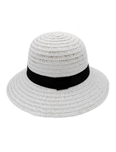 Hologramme Paris Dámský letní klobouk Tatiana bílý