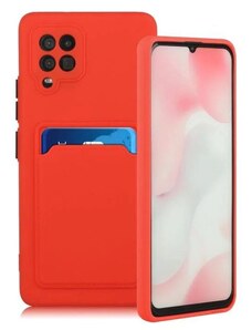 IZMAEL.eu Pouzdro Card Case pro Samsung Galaxy A42 5G červená