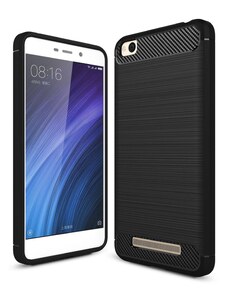 IZMAEL.eu Pouzdro Carbon Bush TPU pre Xiaomi Redmi 4A pro Xiaomi Redmi 4A černá