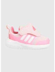 Dětské sneakers boty adidas FortaRun 2.0 AC I růžová barva