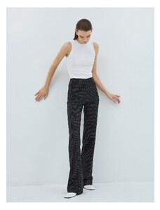 Koton Spanish Leg Trousers With Polka Dots