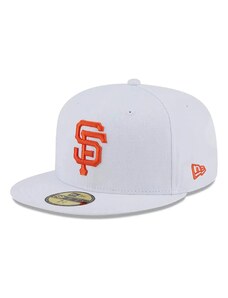 New Era San Francisco Giants Team Side Patch White 59FIFTY Fitted Cap 60364379