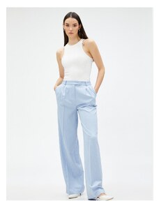 Koton Palazzo Trousers Pleated Pocket Detailed