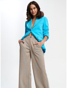 Sinsay - Kostkované kalhoty - vícebarevná