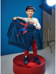 Sinsay - Prošívaná bunda Spider-Man - námořnická modrá