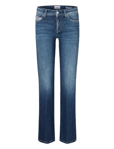 Tmavě modré džíny s rozšířenými nohavicemi Cambio Paris