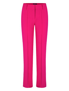 Růžové rozšířené kalhoty Cambio Farah