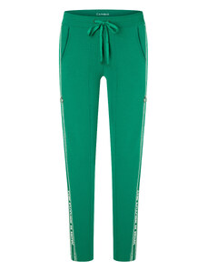 Zelné kalhoty Cambio Jorden teplákového stříhu