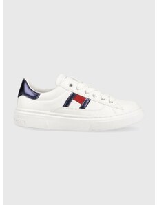 Dětské sneakers boty Tommy Hilfiger bílá barva