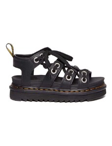 Kožené sandály Dr. Martens Blaire HDW dámské, černá barva, na platformě, DM30701001