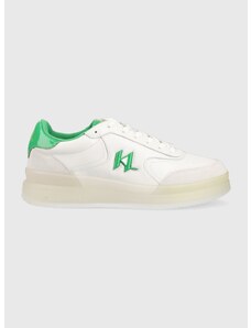 Sneakers boty Karl Lagerfeld BRINK bílá barva, KL53426A